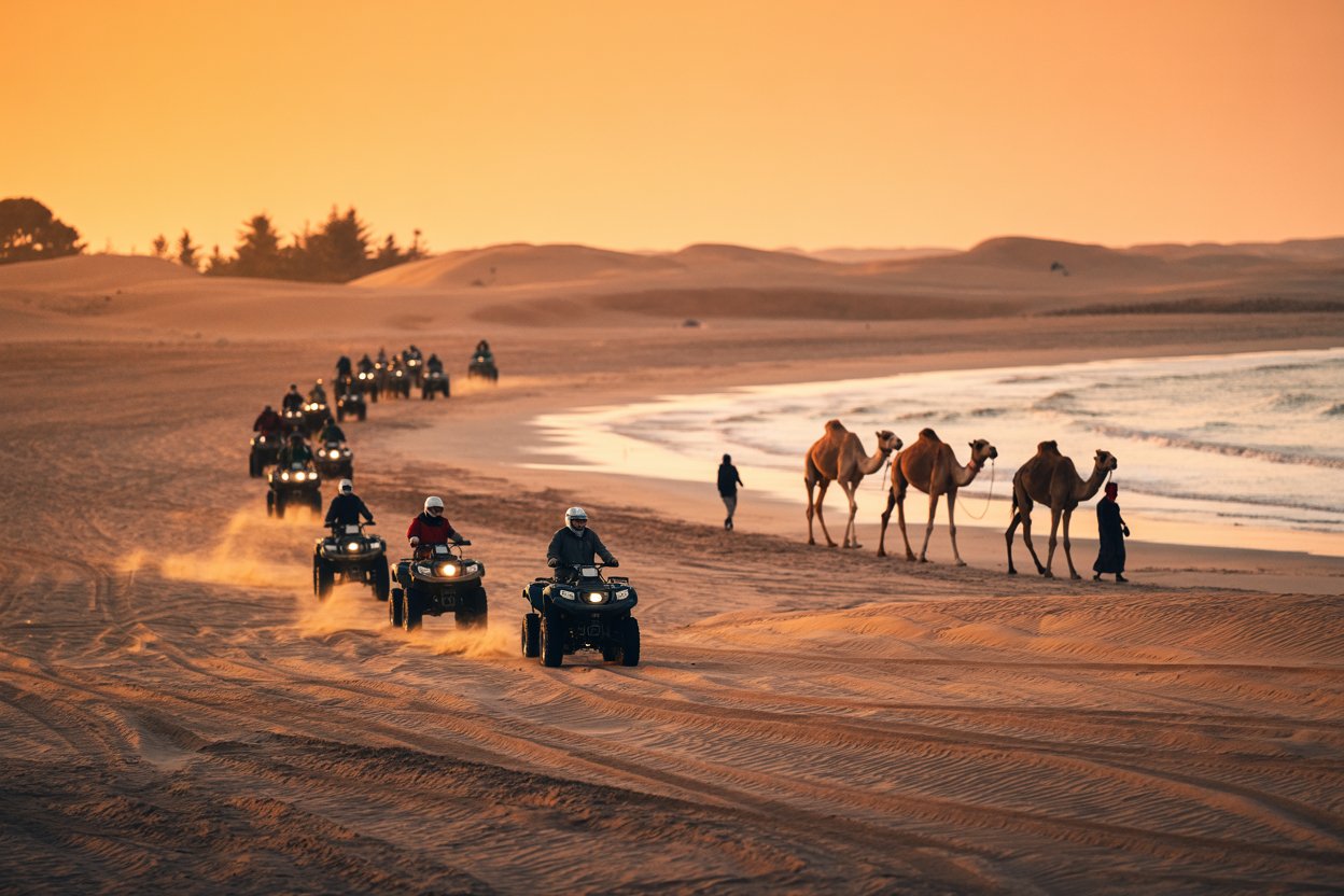 Essaouira Excursion: Top-Rated Quad Biking and Camel Ride Tours