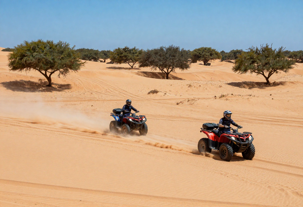 quad bike riding